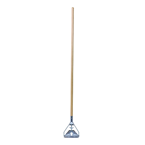 Boardwalk® 605 Quick Change Metal Head 54" Wood Mop Handle (BWK605)